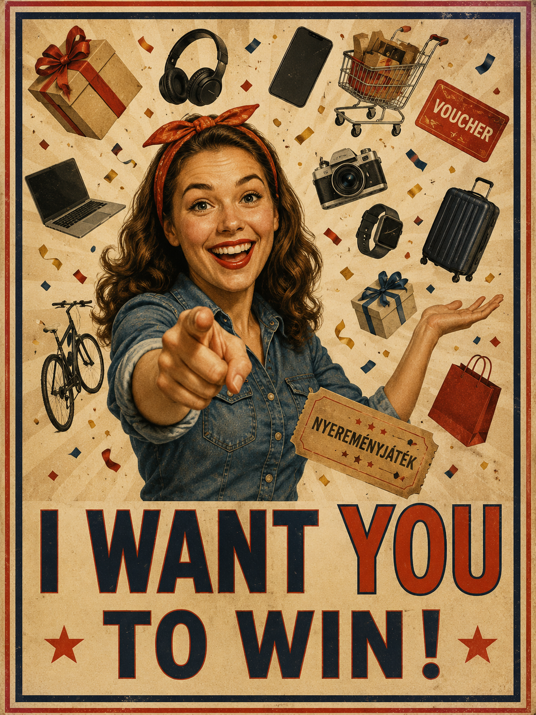 I want you to win